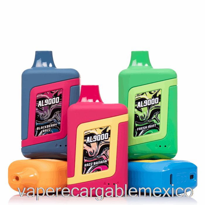 Vape Recargable Smok Novo Bar Al9000 Pastel De Unicornio Desechable